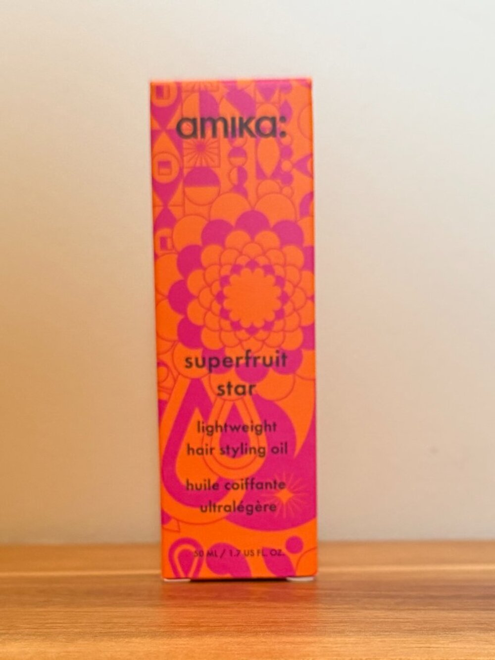 Amika Superfruit Star Lightweight Hair Styling Oil 1.7 oz New In Box